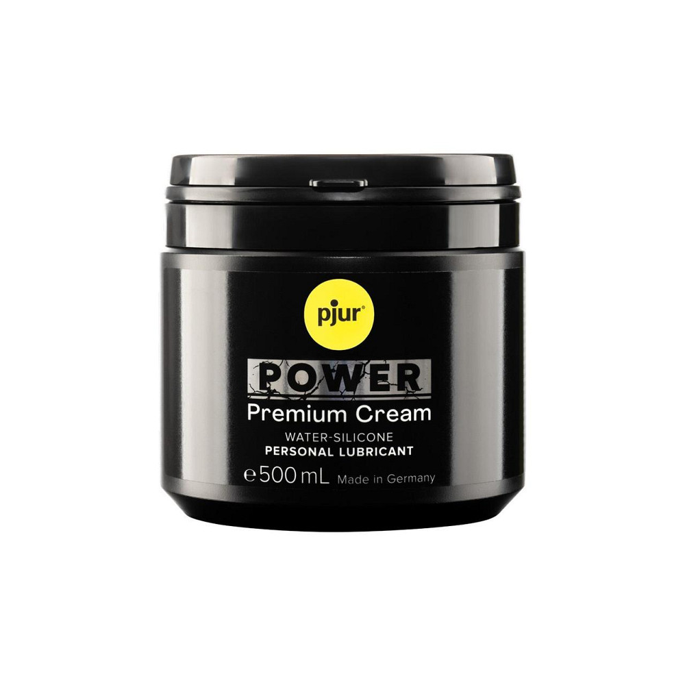Густая смазка для фистинга и анального секса pjur POWER Premium Cream 500 мл на гибридной основе Sex Aura Киев - изображение 1