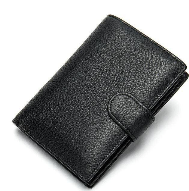 Кошелек унисекс Vintage 14927 Черный Киев - изображение 9