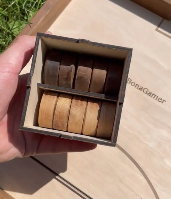 Настільний хокей Fast Sling гра-антистрес (Дерево) Вінниця - фото 8