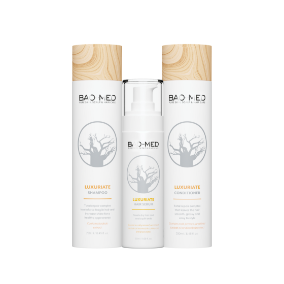Подарунковий набір (шампунь, кондиціонер, сироватка) Bao-Med Luxuriate Дніпро