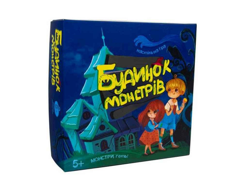 Настільна гра Будинок Монстрів (укр)в кор-ці 19,5-19,5-4,5см.30866 ТМ STRATEG Solmir Київ - фото 1