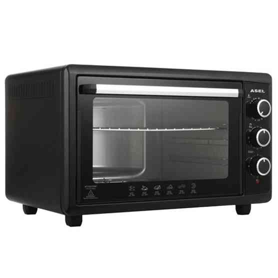 Електродуховка електропіч настільна духовка Asel, Електрична піч для дачі, Духовка багатофункціональна XN-36 Львів
