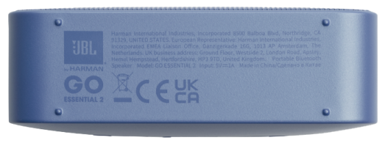 Портативна колонка JBL Go Essential 2 Blue (JBLGOES2BLUEU) (7089283) Київ