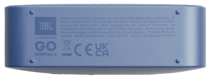 Портативна колонка JBL Go Essential 2 Blue (JBLGOES2BLUEU) (7089283) Київ - фото 4