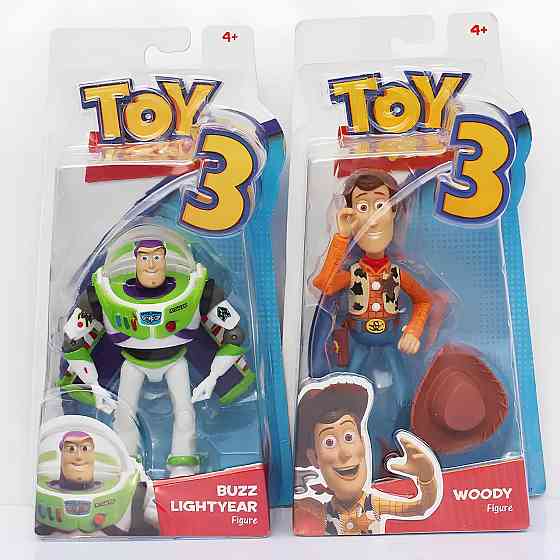 Фігурки Історія іграшок Toy Story — Вуді та Базз Лайтер, набір з 2 фігурок 15 см, колекційні іграшки Київ