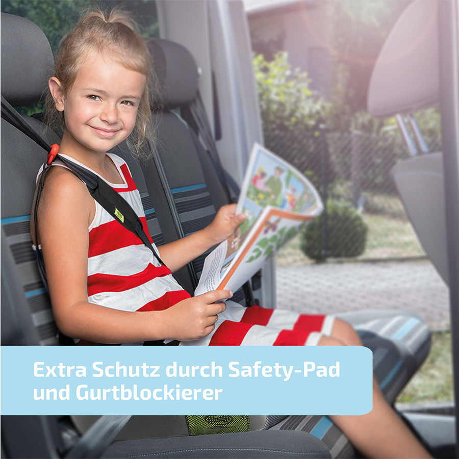 Автокрісло бустер "SafeUp AERO L", Heyner, 15-36kg, 4-12років, чорний, 793100 Київ - фото 4