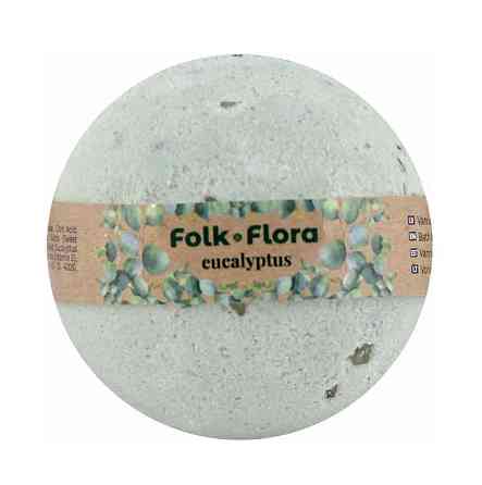 Бомбочка для ванни Евкаліпт Folk&Flora 130 г Київ