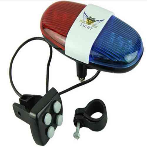 Велосипедный гудок в виде полицейской сирены электронный звонок для детского велосипеда Киев