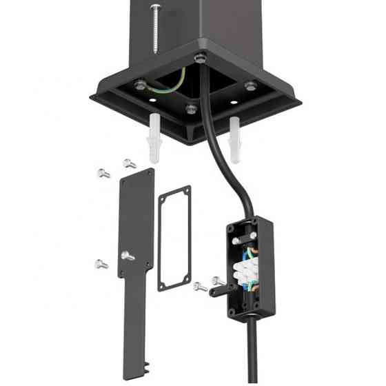Вуличний стовп з 2 розетками для саду та дачі Київ