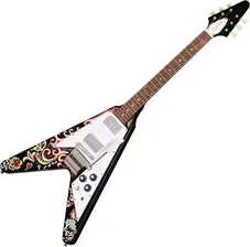 Гитара Epiphone Jimi Hendrix Love Drops Flying V Black Gitara elektryczna Київ