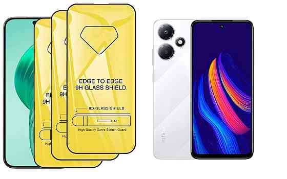 Захисне скло DefenzoGlass для Infinix Hot 30, Hot 30 Play – подвійна міцність Київ