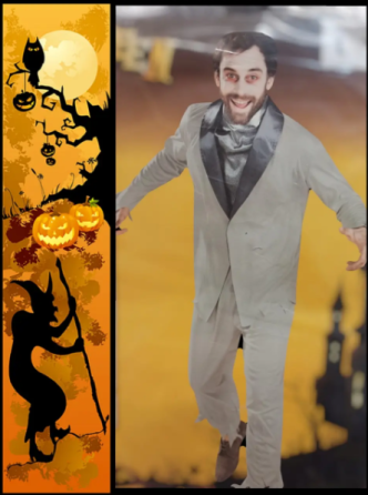 Костюм на Хелловін чоловічий сірий Київ