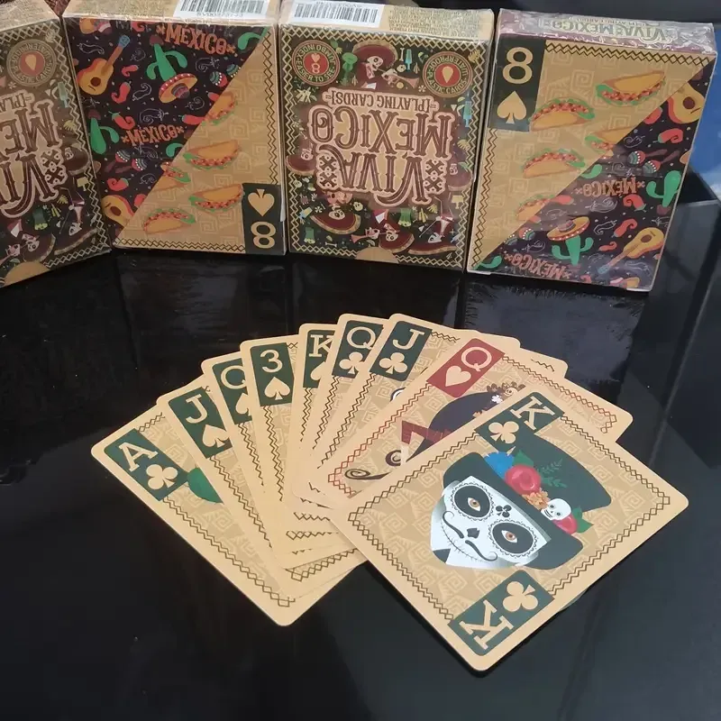 Ігрові карти в мексиканському стилі Día de los Muertos | Для кардістрі, покеру та колекціонування Київ - фото 4