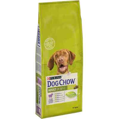 Сухий корм для собак Purina Dog Chow Adult Lamb зі смаком ягняти 14 кг (7613034487636) Вінниця