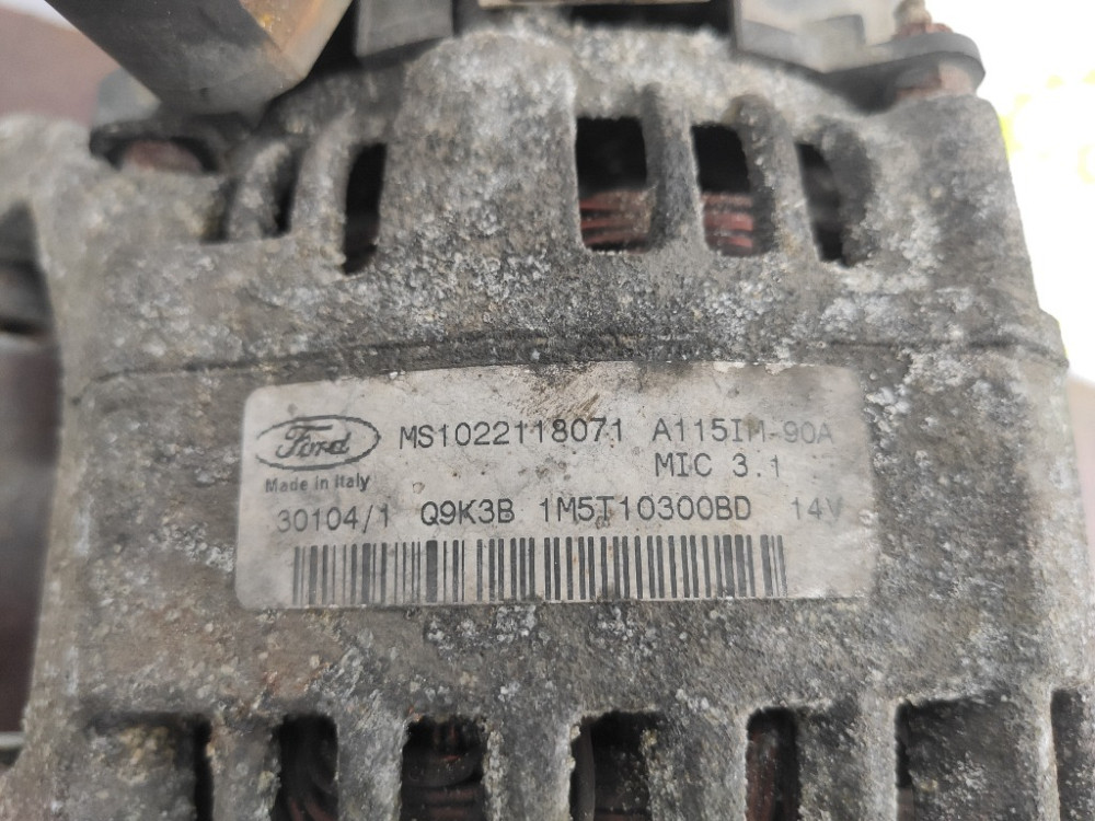 Генератор Ford Connect Transit 1.8 tdci 2002-2013 (1M5T10300BD) Ковель - изображение 4