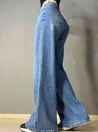 Джинси жіночі Vanver 2007 палаццо широкі з поясом сині, синій, 28, 28, 76 см, 107 см Київ