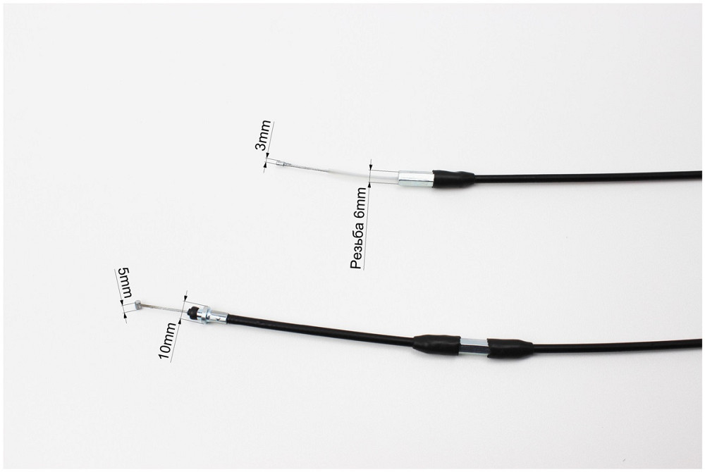 Трос газу подвійний Yamaha STELS (трос 138; 148см; кожух 130; 146см) Киев - изображение 3