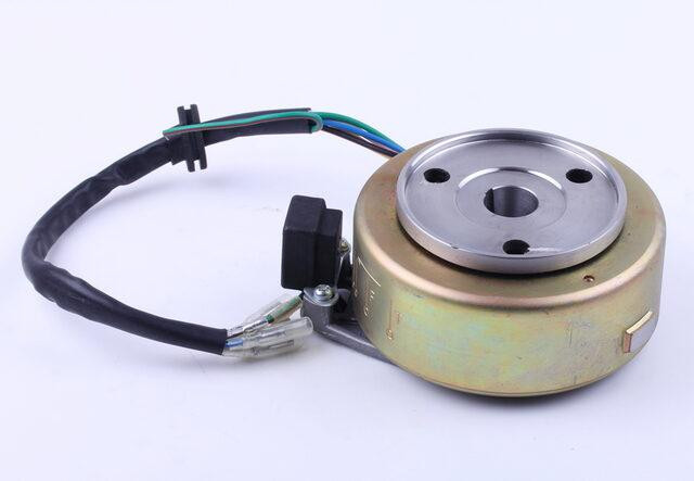 Генератор в сборе (2 катушки) мопед Дельта /Альфа Мукачево - изображение 1