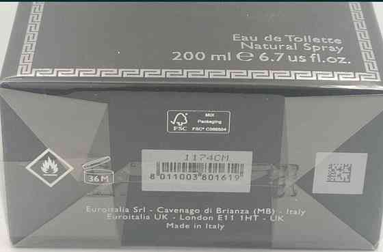 Парфюмерия: Versace pour Homme edt 200ml.Оригинал Киев