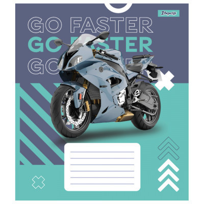 Тетрадь 1 вересня 1В No limits 36 листов клетка (767330) Винница - изображение 4