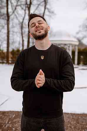 Світшот як у президента з тризубом S, Сірий Чернівці