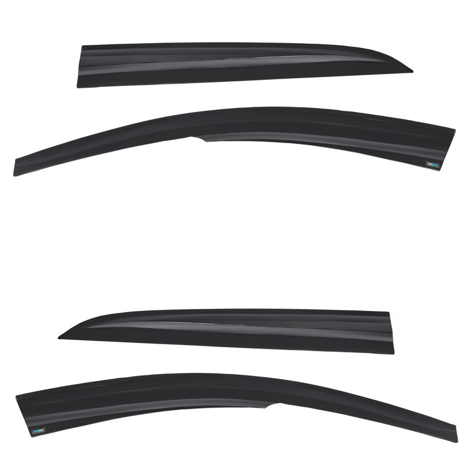 Дефлекторы окон (ветровики) Renault Symbol 2013-2020, 4шт, SunPlex, седан, на скотче Винница - изображение 2