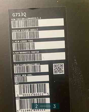 Ноутбук: ASUS ROG Strix G17 G713QR. Київ