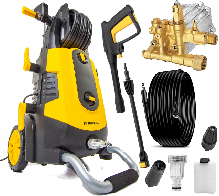 Мийка високого тиску Riwall 280(ew) Bar 2800Вт (Чехія) Київ - фото 1