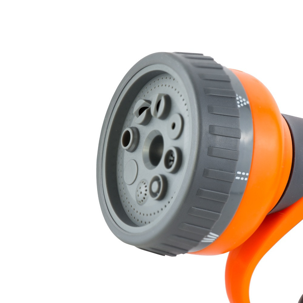 Пістолет-розпилювач 8-ми режимний (ABS+TPR) FLORA (5011354) Рівне - фото 4