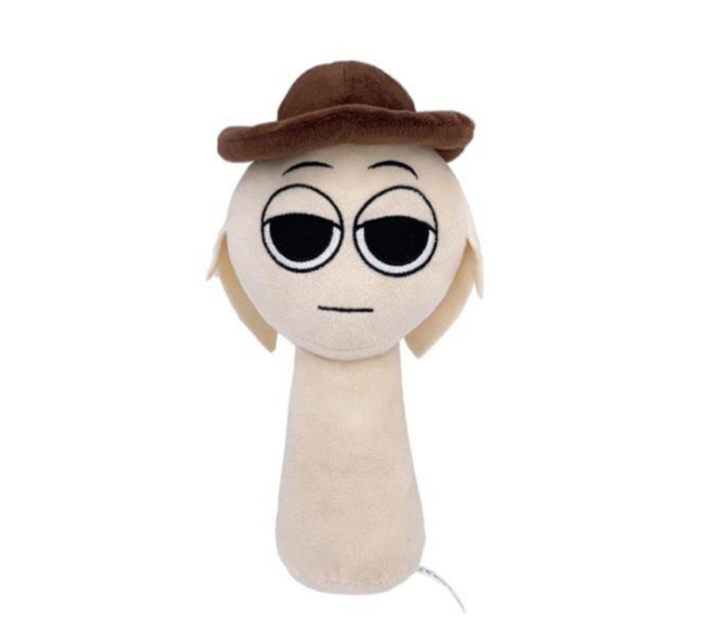 М'яка іграшка Спрункі бежевий Таннер 20 см Sprunki Incredibox Київ - фото 4