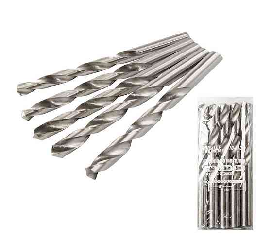 Сверло для металла MASTERTOOL HSS 13,0х151 мм WHITE 10-1130 Ровно