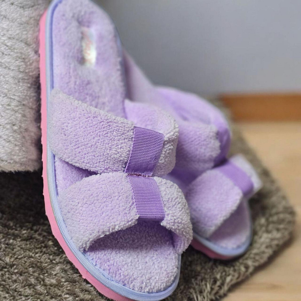 Капці жіночі домашні PaGo соло горошок шкарпетка Одеса - фото 6