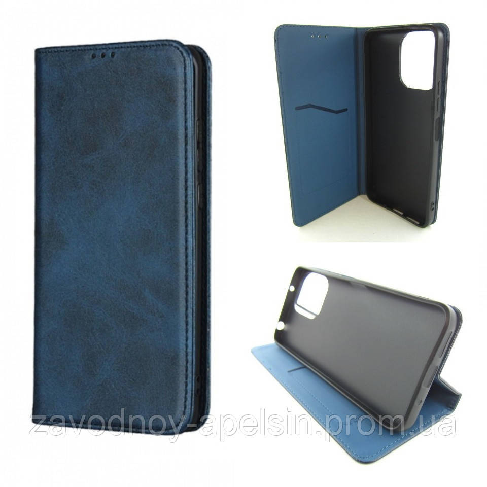 Чохол книжка Realme Note 60 Шкіряний (синій) Одеса - фото 1