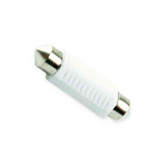 Автоламп AC лазер. 12-10 WHITE 2*3030 41мм 5000K кераміка обманка світлодіодна Мукачево