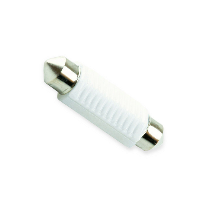 Автоламп AC лазер. 12-10 WHITE 2*3030 41мм 5000K кераміка обманка світлодіодна Мукачево - фото 1