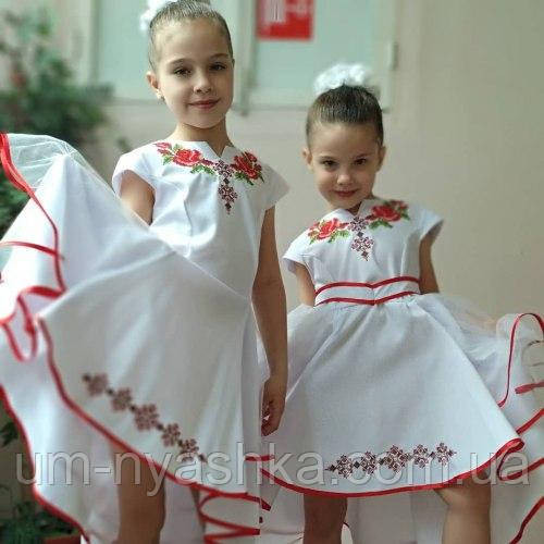 Дитяче вишите плаття вишиванка "Мальвіна-Зоряна" Кривий Ріг - фото 4