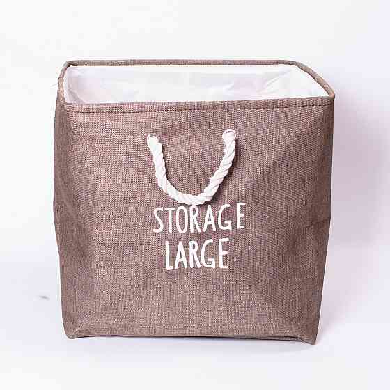 Yiwu Кошик для білизни 40×33×36 (см) м'який 47 (л) Коричневий HP-41-1 Коломия