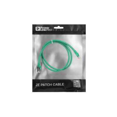 Патч-корд 1м S/FTP Cat 6 CU PVC 26AWG 7/0.16 green 2E (2E-PC6SFTPCOP-100GRN) Винница