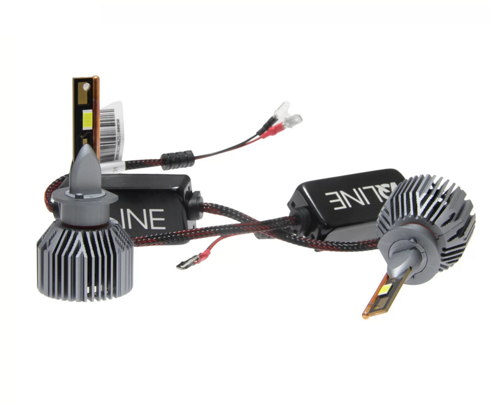 Комплект светодиодных ламп QLine Ultra +200% H1 55W 6000K 12V (2 шт) Харьков - изображение 1