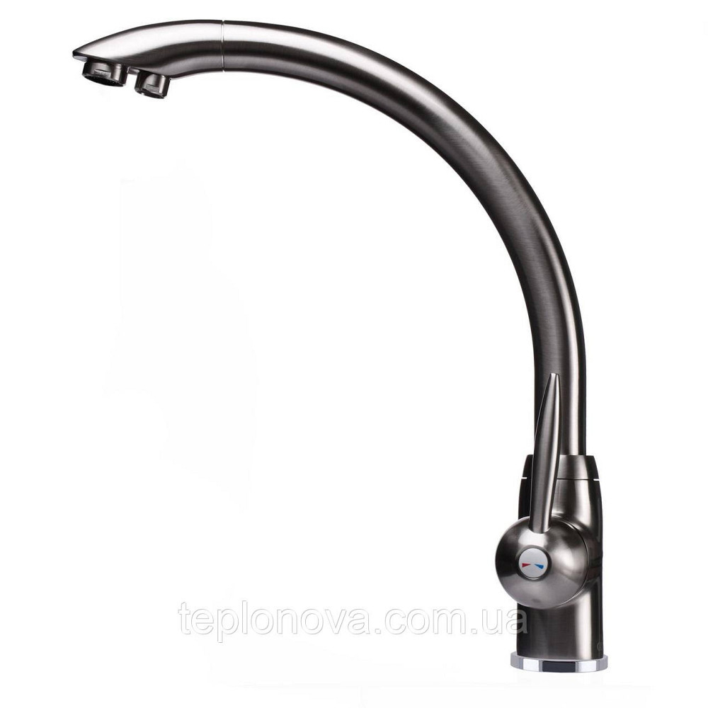 Змішувач для кухні під осмос Globus Lux LAZER GLLR-0777-8-STSTEEL Чернівці - фото 2