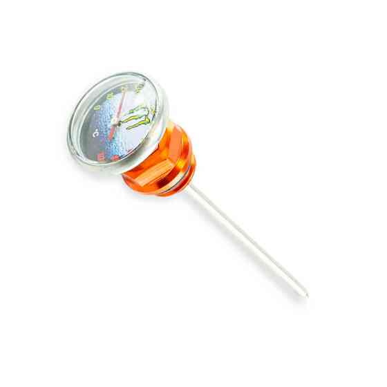 Щуп мопед Дельта, мотоцикл Альфа d=18mm L=150 оранжевий (+ датчик температури) олії Мукачево