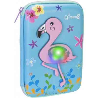 Пенал Cool For School LED 1 отделение с органайзером голубой (QT-5758-Blue) Винница