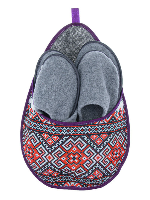 Набор пять пар качественных домашних тапочек Вышиванка Одесса - изображение 1