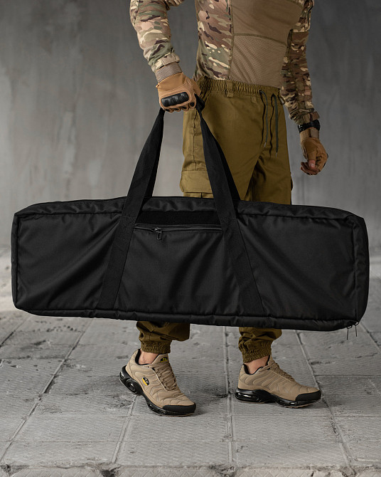 Сумка для переноски оружия хранения пиксель кейс для АК  АКС  AR  M-16 Черный Одесса - изображение 1