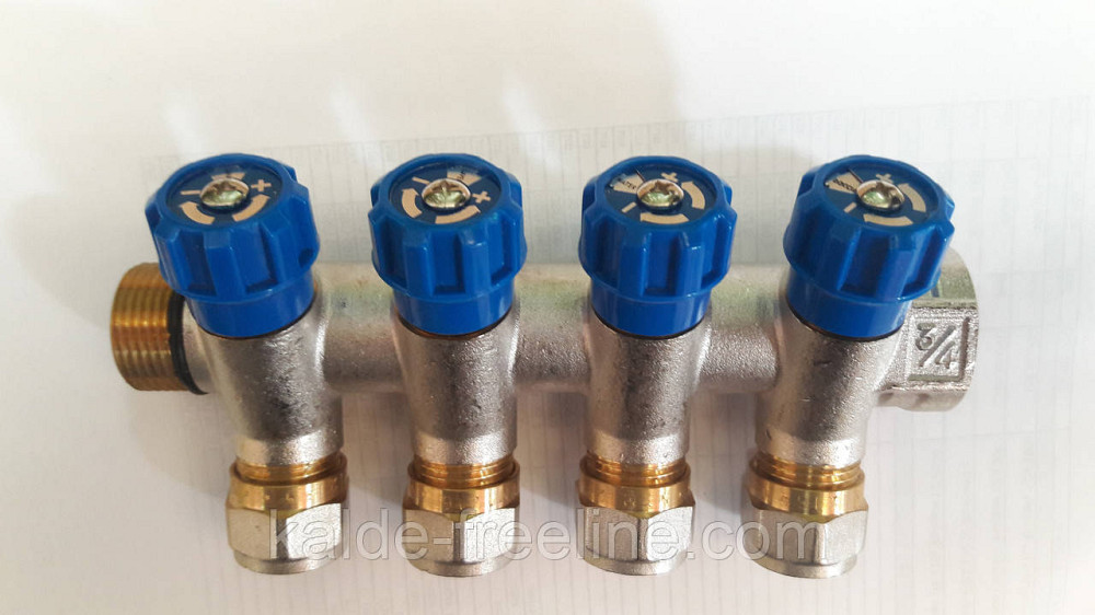 Колектор вентильний для труби 16 мм. на 4 виходи Харків - фото 1