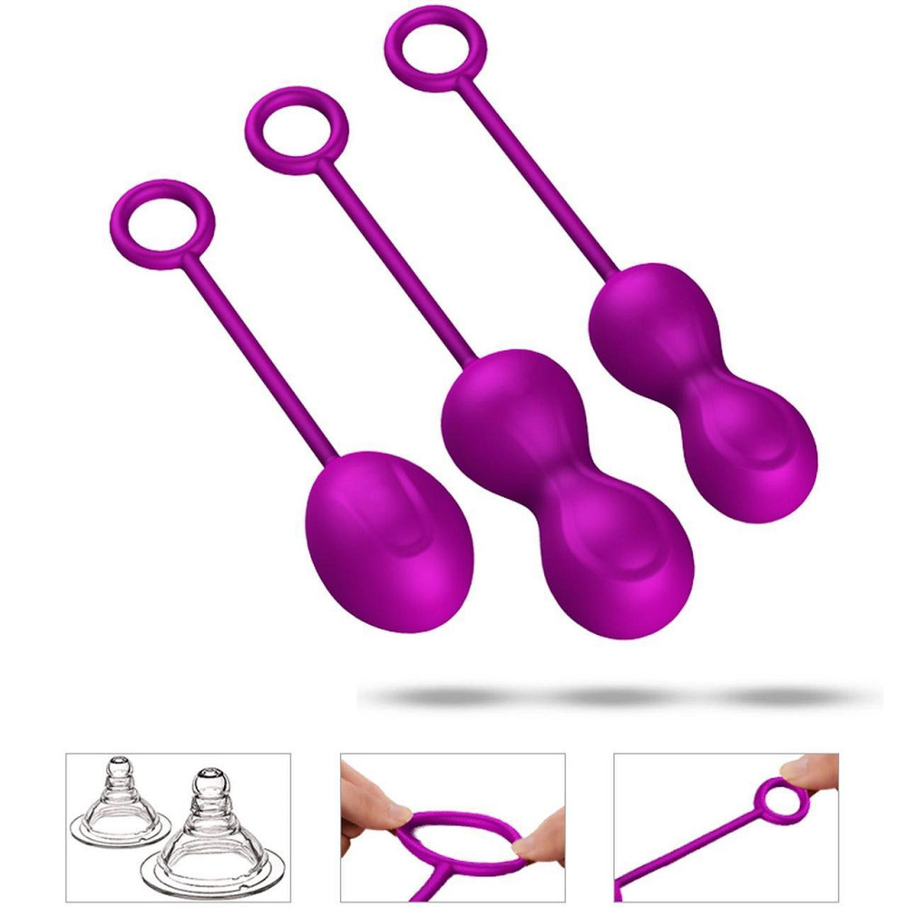Набір вагінальних кульок - Kegel Balls Set Sex Aura Київ - фото 8