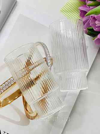 Склянка  "Босфор" 400 мл 102-493 прозора фігурна для дому та ресторану Київ