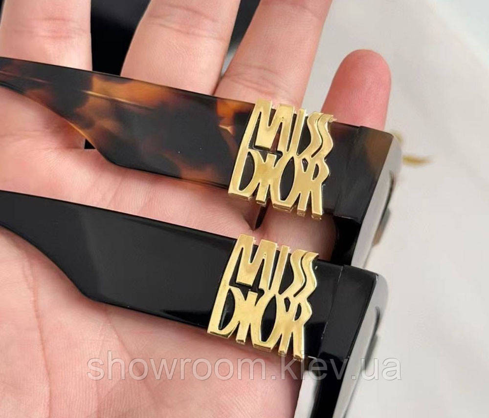 Жіночі сонцезахисні окуляри MissDi0r S2F gold Lux Київ - фото 2