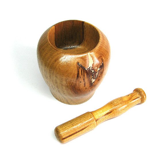 Ступка деревянная с пестиком Киев - изображение 2