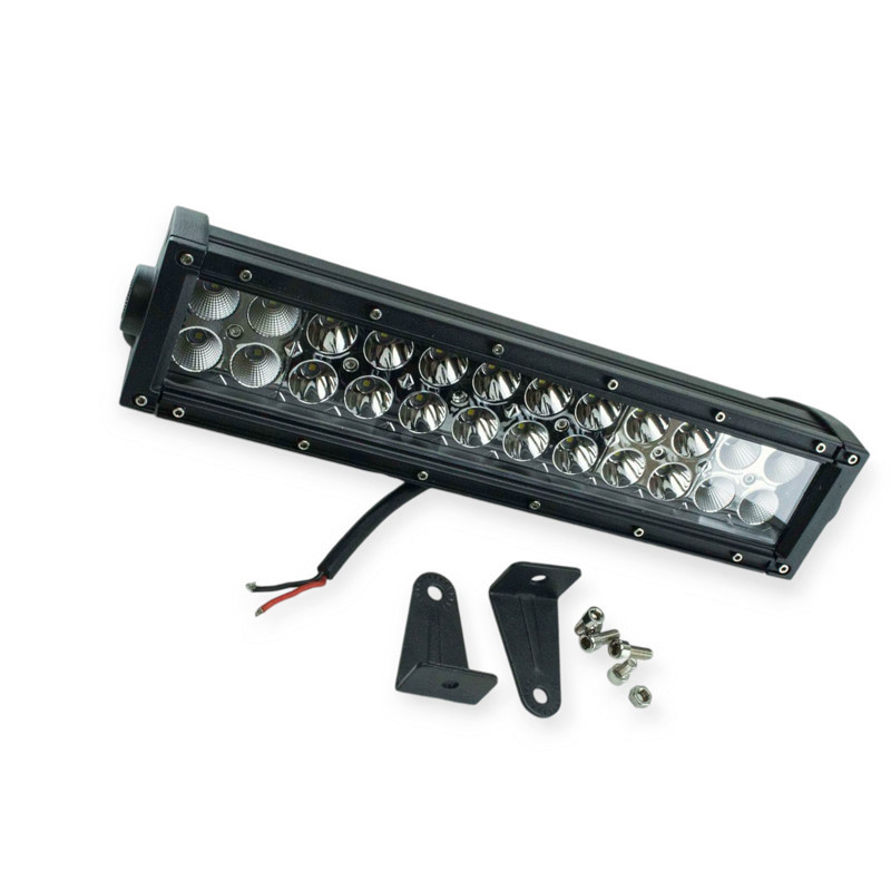 Фара LED прямокутна 350х70х85 (ДВШ) 72W комбінований CREE додаткова Мукачево - фото 1